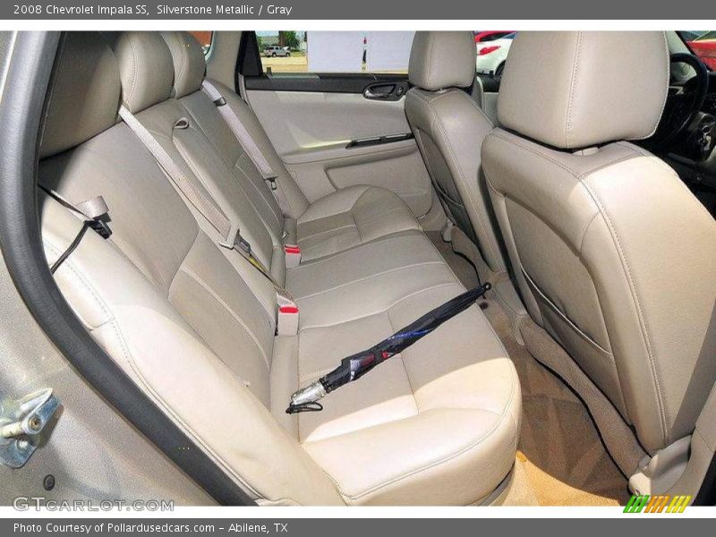 Silverstone Metallic / Gray 2008 Chevrolet Impala SS