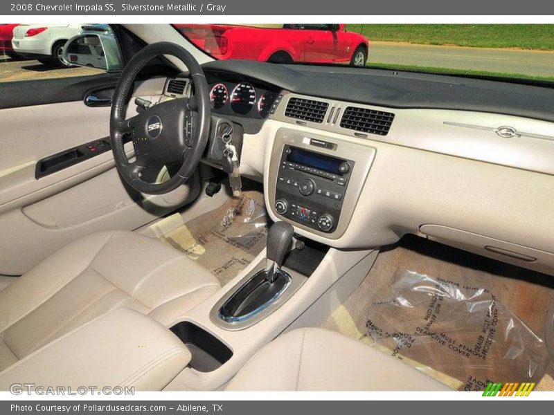 Silverstone Metallic / Gray 2008 Chevrolet Impala SS