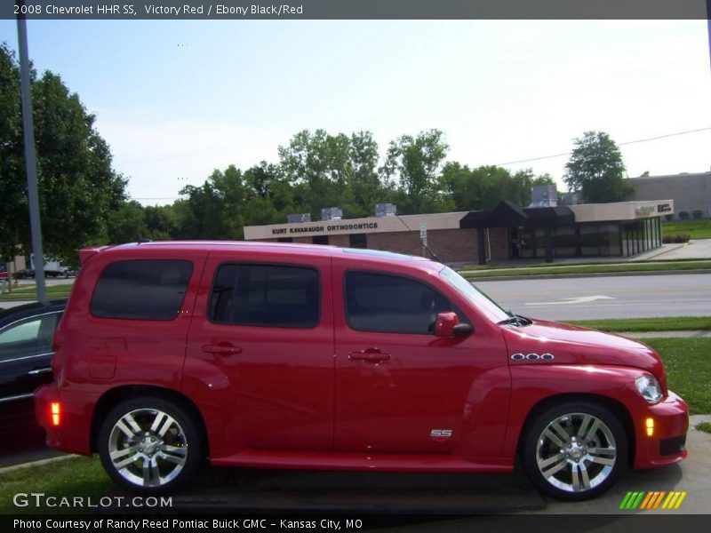 Victory Red / Ebony Black/Red 2008 Chevrolet HHR SS