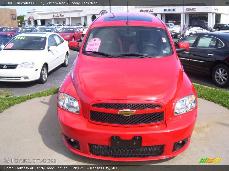 Victory Red / Ebony Black/Red 2008 Chevrolet HHR SS