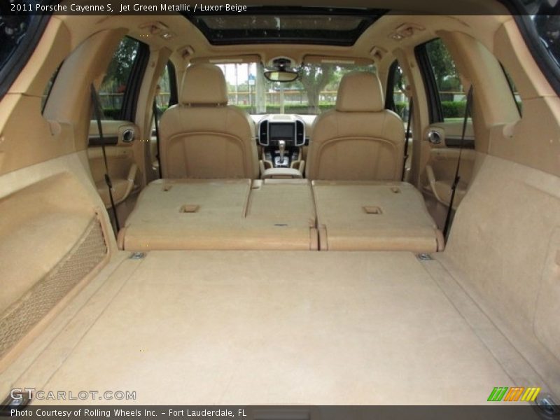  2011 Cayenne S Trunk