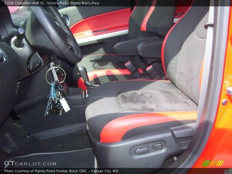 Victory Red / Ebony Black/Red 2008 Chevrolet HHR SS