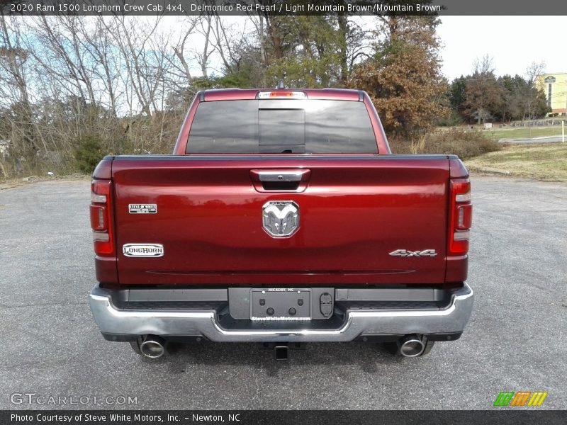 Delmonico Red Pearl / Light Mountain Brown/Mountain Brown 2020 Ram 1500 Longhorn Crew Cab 4x4