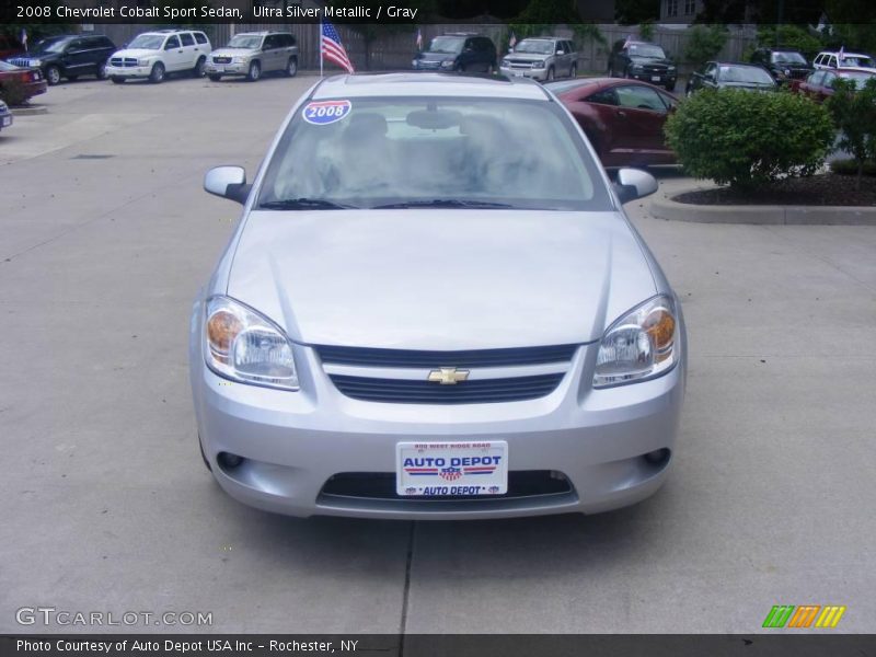 Ultra Silver Metallic / Gray 2008 Chevrolet Cobalt Sport Sedan
