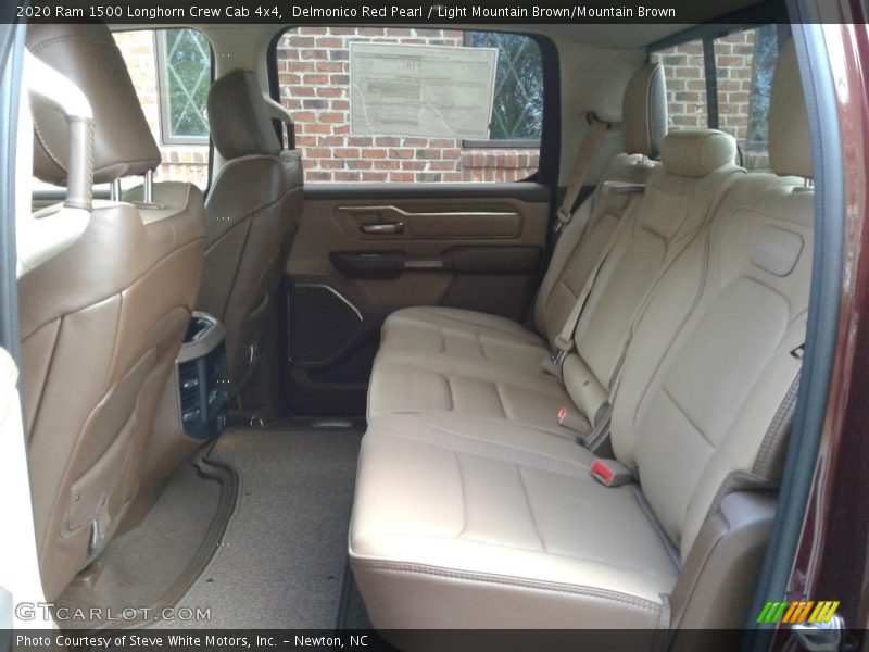 Rear Seat of 2020 1500 Longhorn Crew Cab 4x4
