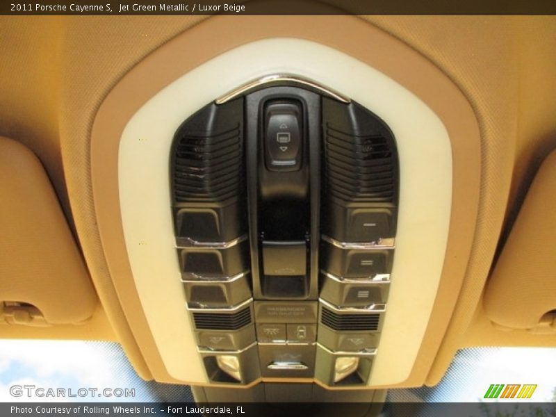 Controls of 2011 Cayenne S