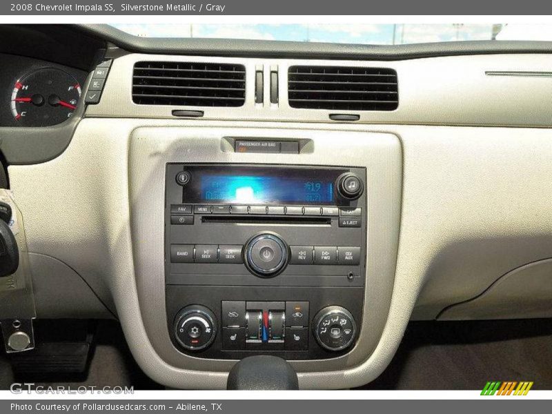 Silverstone Metallic / Gray 2008 Chevrolet Impala SS