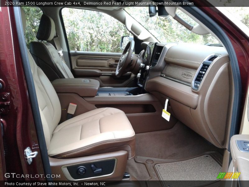 Front Seat of 2020 1500 Longhorn Crew Cab 4x4