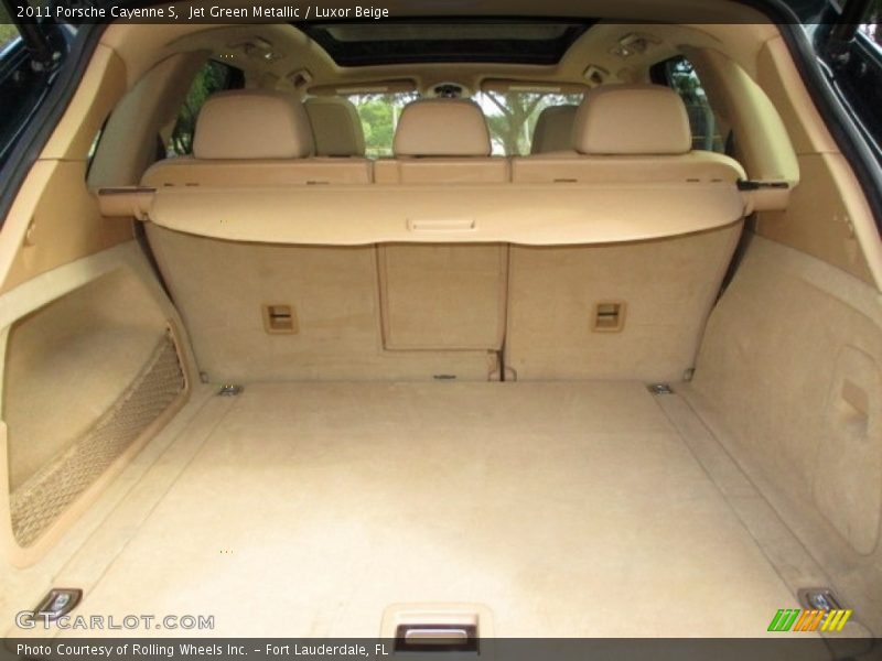  2011 Cayenne S Trunk
