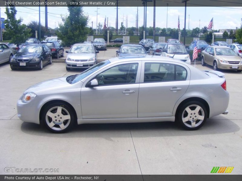Ultra Silver Metallic / Gray 2008 Chevrolet Cobalt Sport Sedan