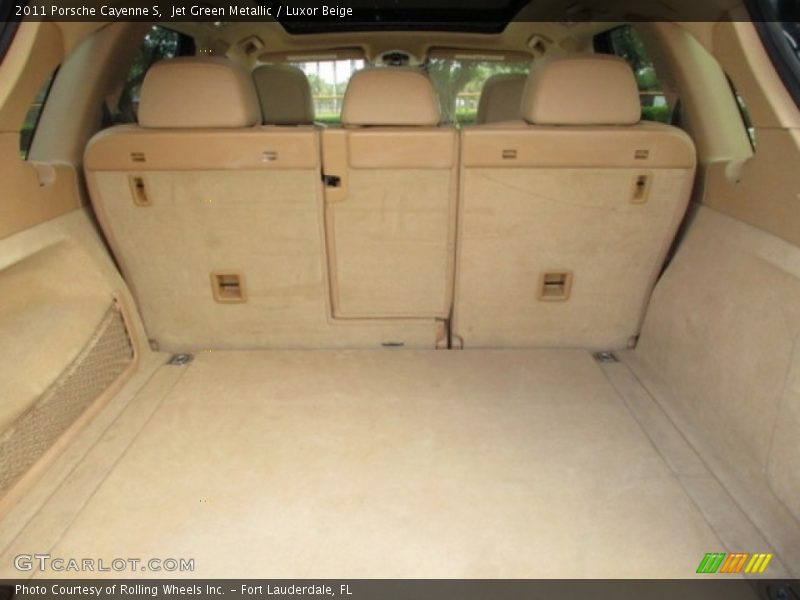  2011 Cayenne S Trunk