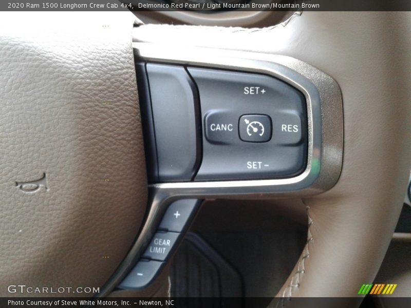  2020 1500 Longhorn Crew Cab 4x4 Steering Wheel