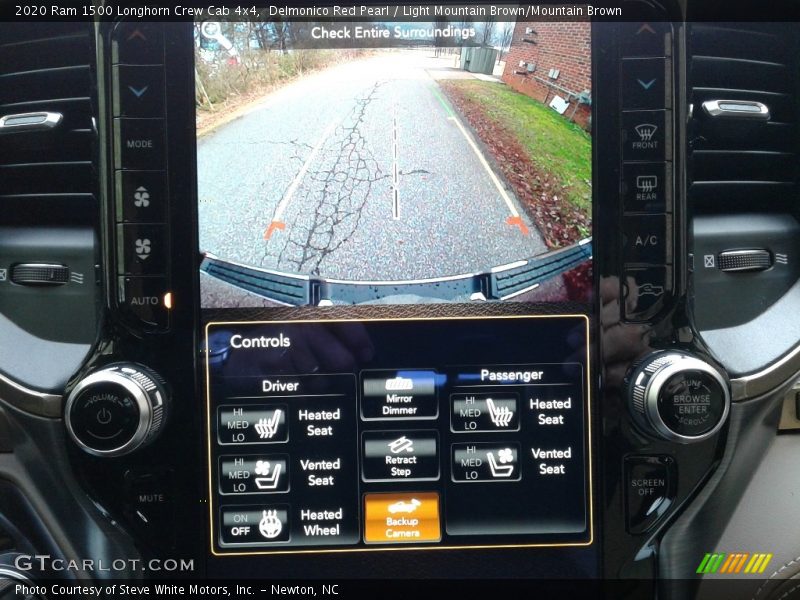 Controls of 2020 1500 Longhorn Crew Cab 4x4