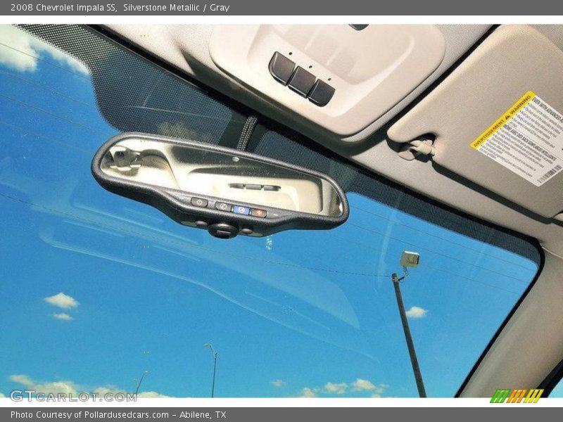 Silverstone Metallic / Gray 2008 Chevrolet Impala SS