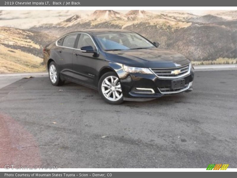 Black / Jet Black 2019 Chevrolet Impala LT