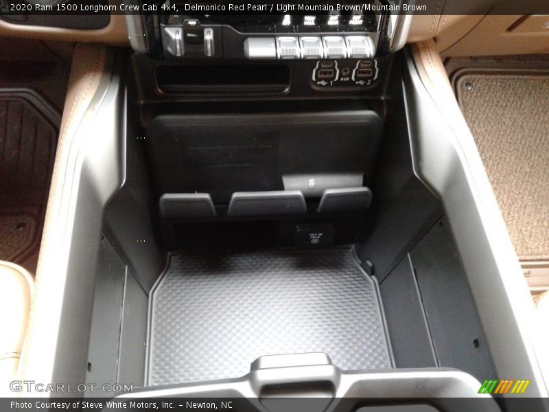 Delmonico Red Pearl / Light Mountain Brown/Mountain Brown 2020 Ram 1500 Longhorn Crew Cab 4x4