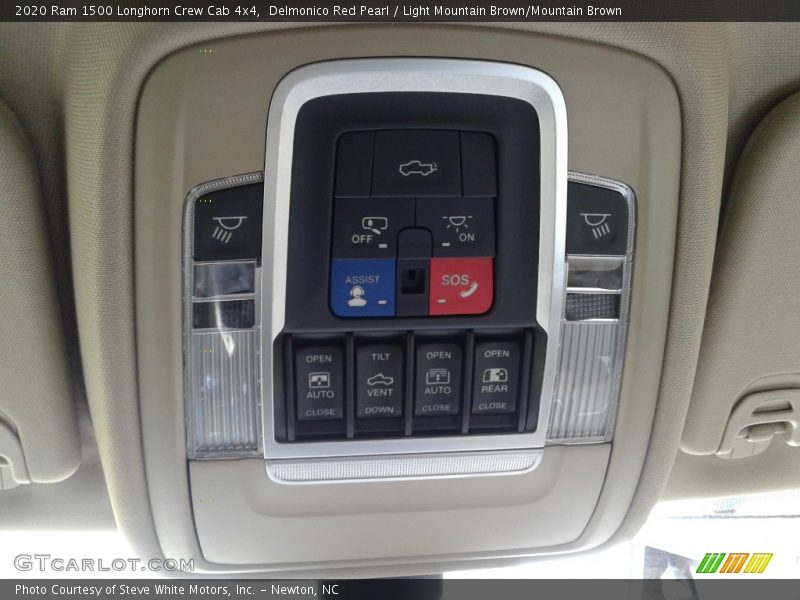 Delmonico Red Pearl / Light Mountain Brown/Mountain Brown 2020 Ram 1500 Longhorn Crew Cab 4x4