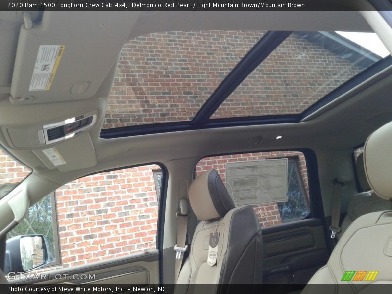 Sunroof of 2020 1500 Longhorn Crew Cab 4x4