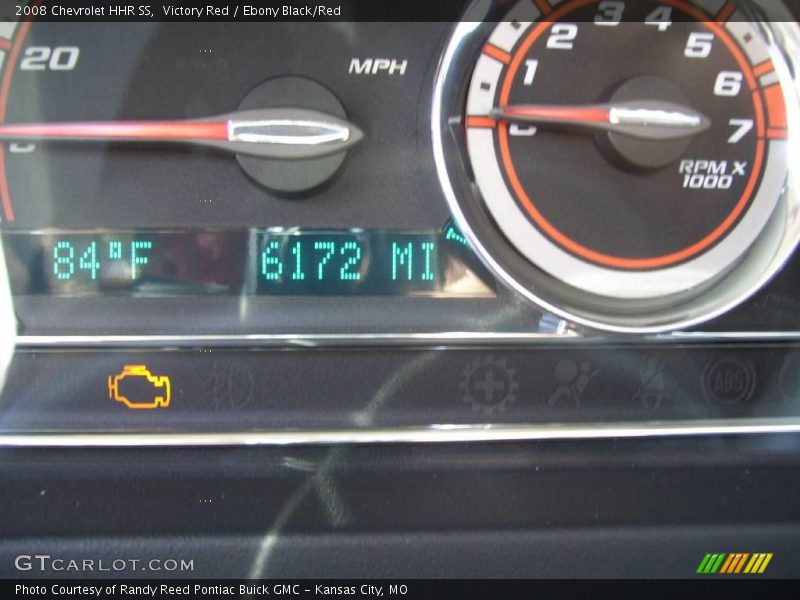 Victory Red / Ebony Black/Red 2008 Chevrolet HHR SS