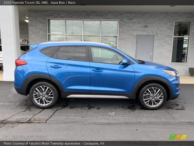  2020 Tucson SEL AWD Aqua Blue