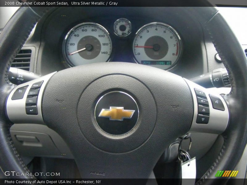Ultra Silver Metallic / Gray 2008 Chevrolet Cobalt Sport Sedan