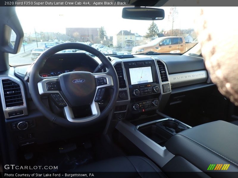 Front Seat of 2020 F350 Super Duty Lariat Crew Cab 4x4