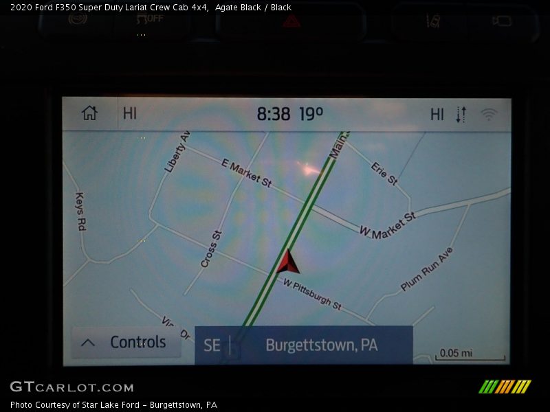 Navigation of 2020 F350 Super Duty Lariat Crew Cab 4x4