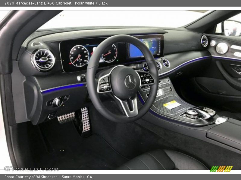 Dashboard of 2020 E 450 Cabriolet