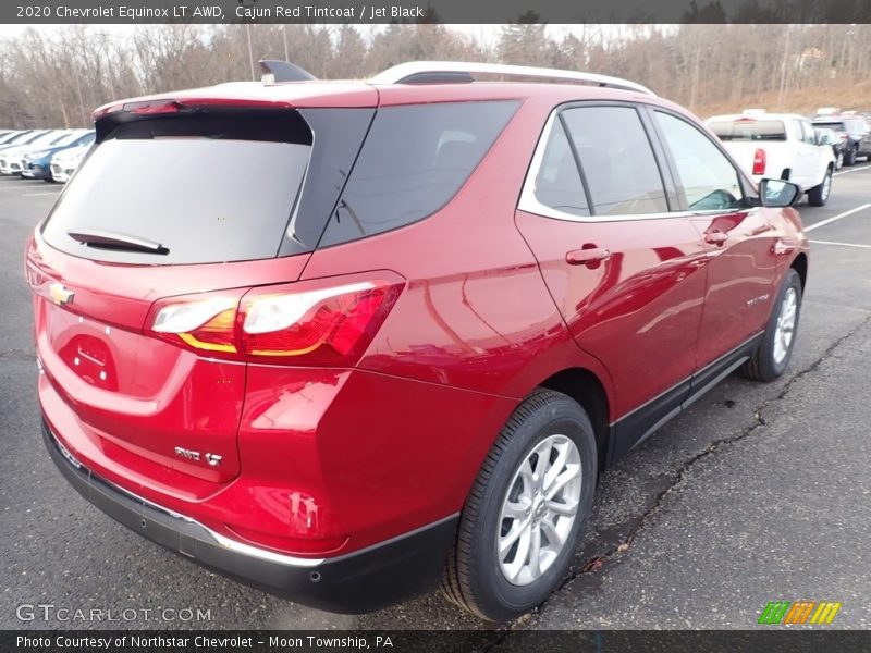 Cajun Red Tintcoat / Jet Black 2020 Chevrolet Equinox LT AWD