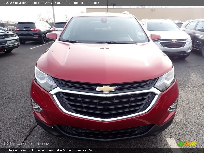 Cajun Red Tintcoat / Jet Black 2020 Chevrolet Equinox LT AWD