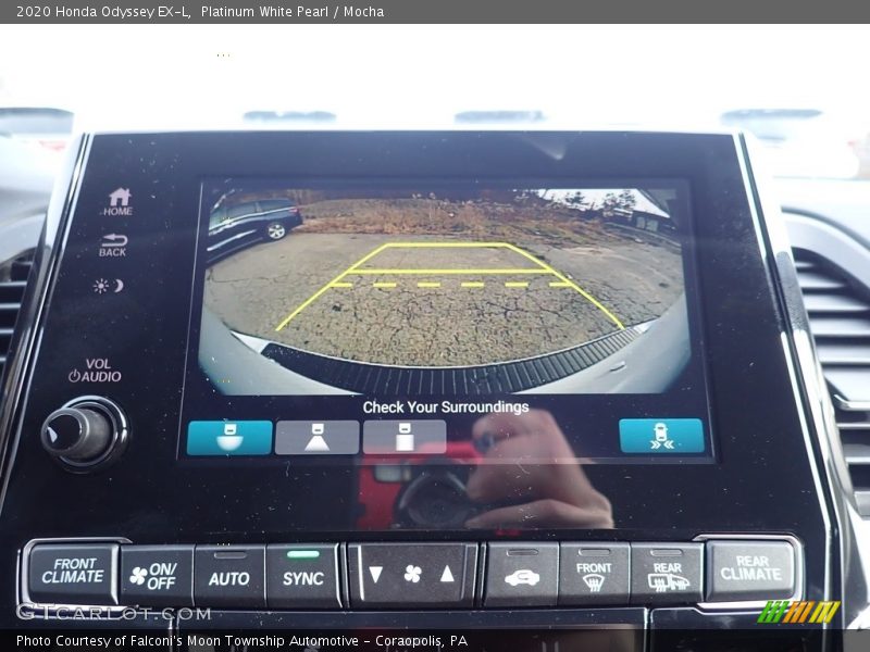 Controls of 2020 Odyssey EX-L