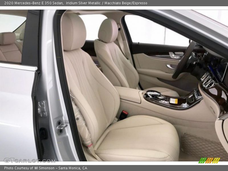 Iridium Silver Metallic / Macchiato Beige/Espresso 2020 Mercedes-Benz E 350 Sedan