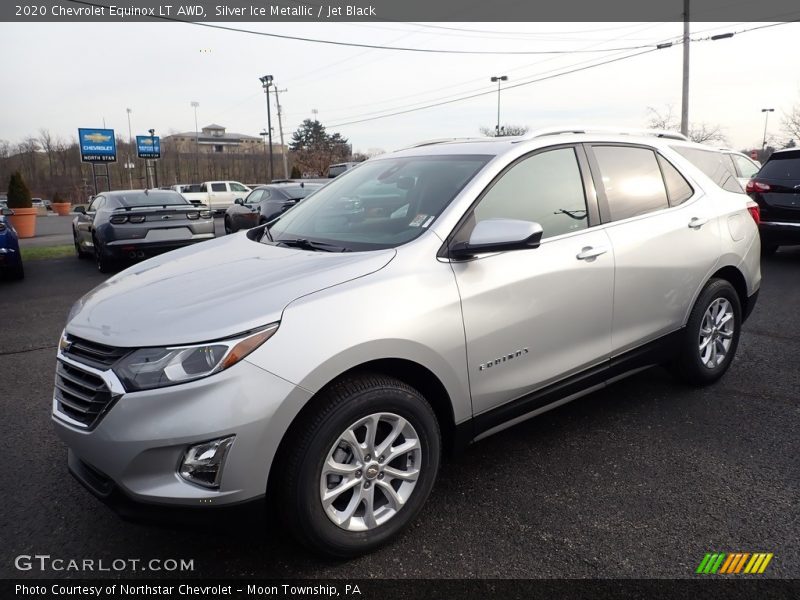 Silver Ice Metallic / Jet Black 2020 Chevrolet Equinox LT AWD