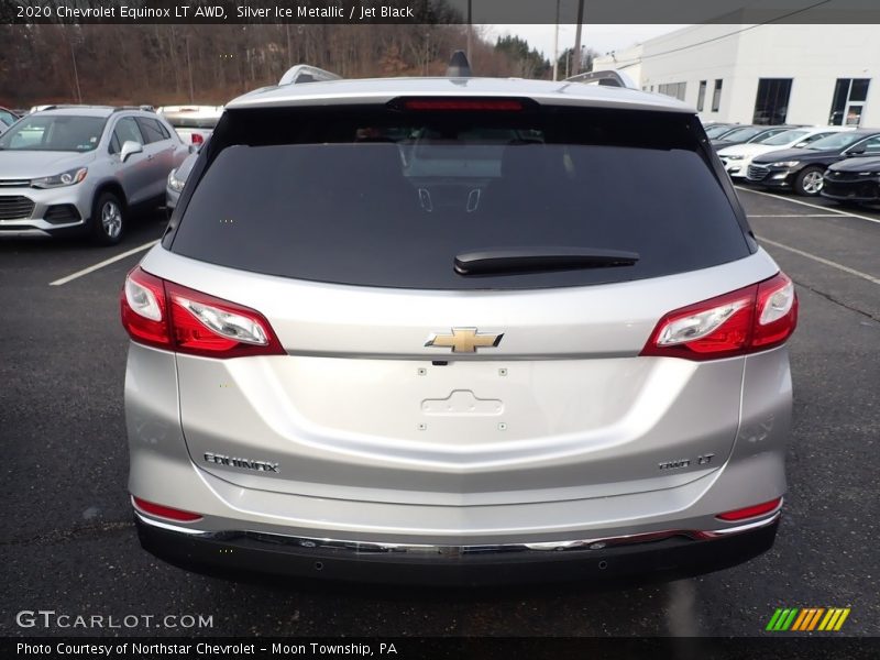 Silver Ice Metallic / Jet Black 2020 Chevrolet Equinox LT AWD