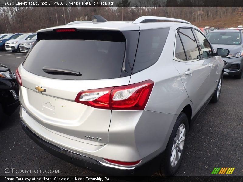 Silver Ice Metallic / Jet Black 2020 Chevrolet Equinox LT AWD