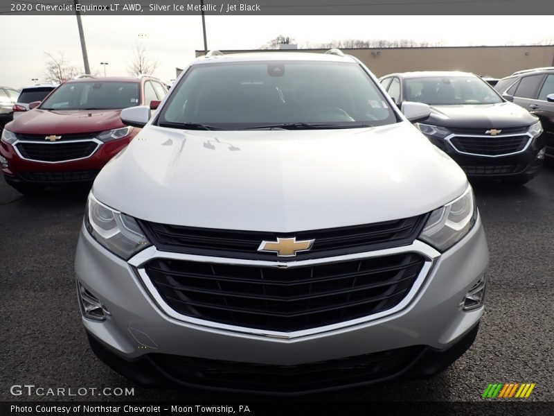 Silver Ice Metallic / Jet Black 2020 Chevrolet Equinox LT AWD