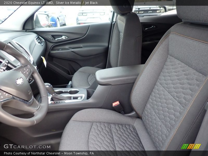 Silver Ice Metallic / Jet Black 2020 Chevrolet Equinox LT AWD