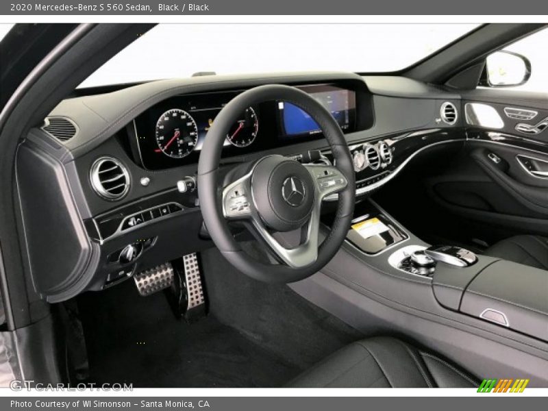 Dashboard of 2020 S 560 Sedan