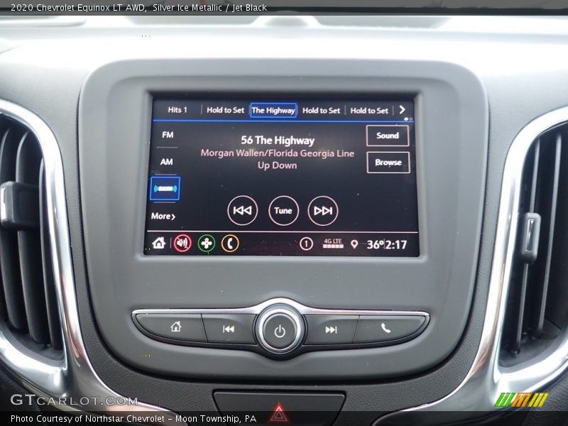 Controls of 2020 Equinox LT AWD