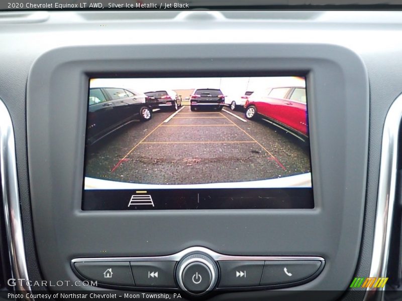 Silver Ice Metallic / Jet Black 2020 Chevrolet Equinox LT AWD
