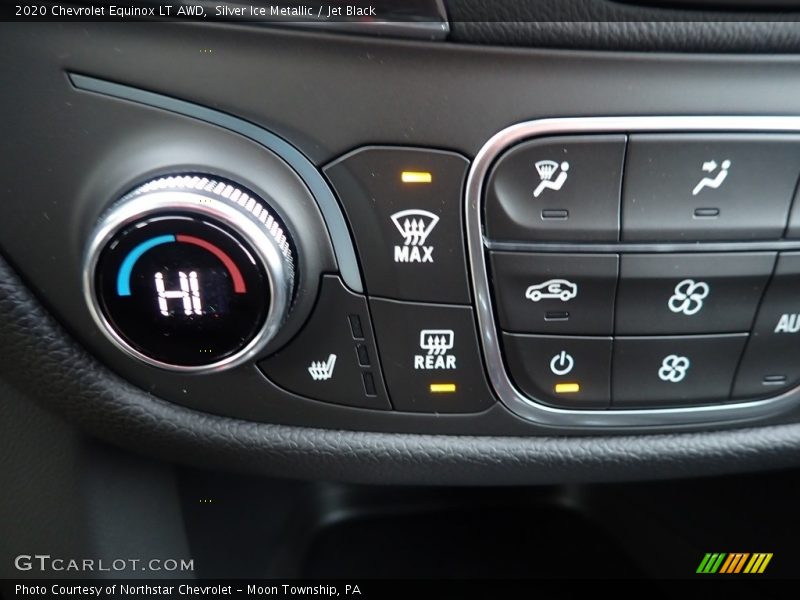 Controls of 2020 Equinox LT AWD