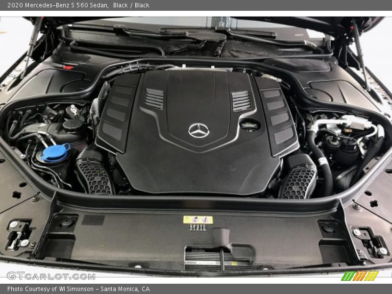  2020 S 560 Sedan Engine - 4.0 Liter DI biturbo DOHC 32-Valve VVT V8
