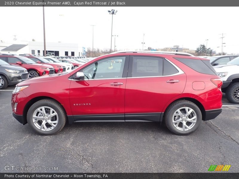 Cajun Red Tintcoat / Jet Black 2020 Chevrolet Equinox Premier AWD