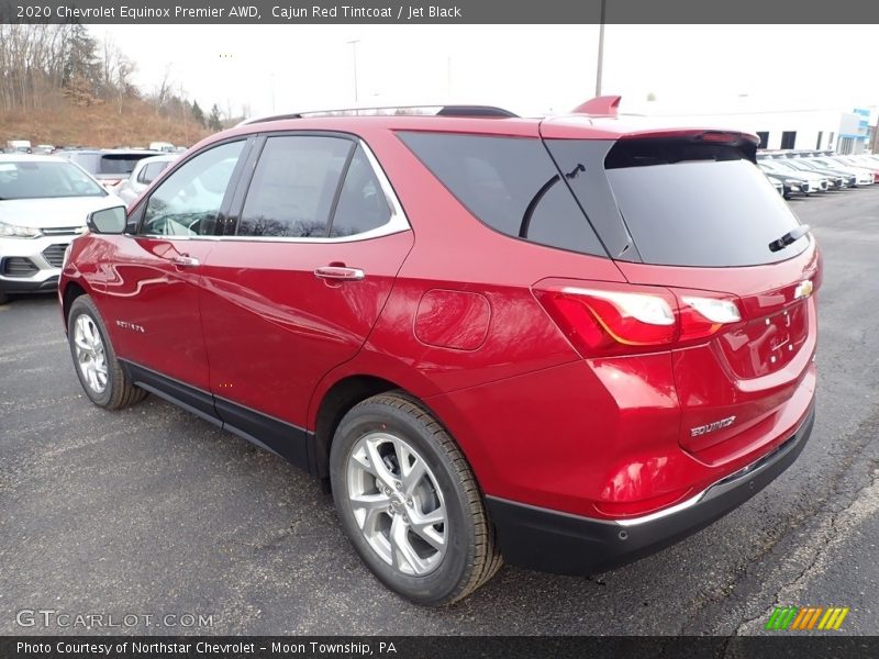 Cajun Red Tintcoat / Jet Black 2020 Chevrolet Equinox Premier AWD