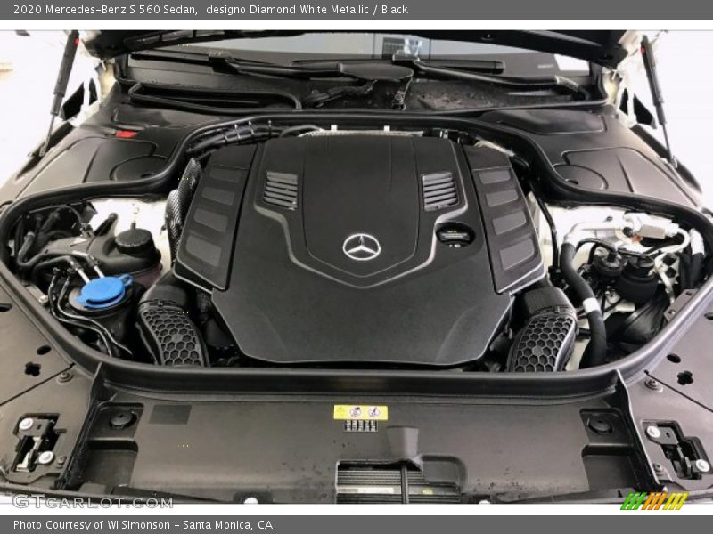  2020 S 560 Sedan Engine - 4.0 Liter DI biturbo DOHC 32-Valve VVT V8