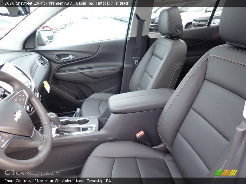 Front Seat of 2020 Equinox Premier AWD