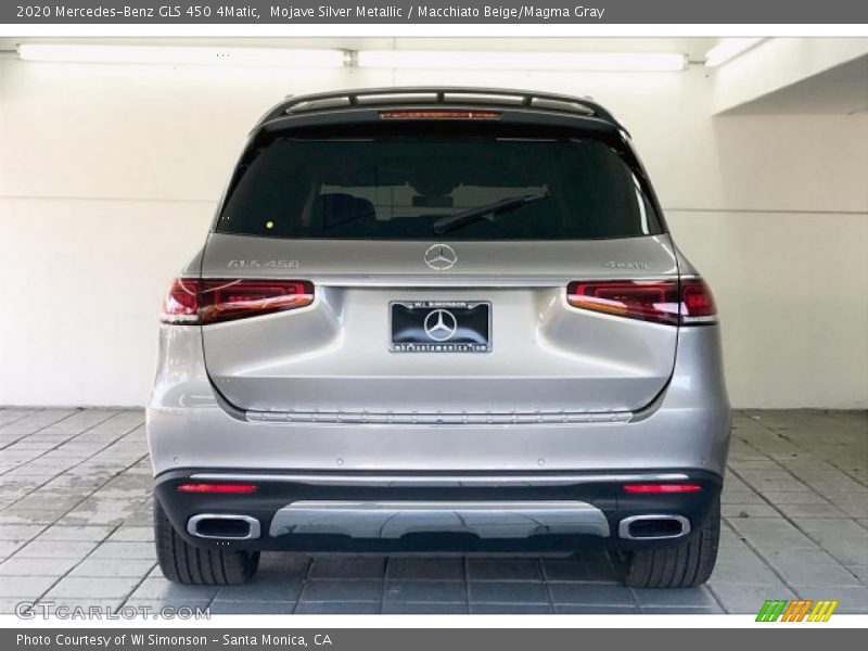 Mojave Silver Metallic / Macchiato Beige/Magma Gray 2020 Mercedes-Benz GLS 450 4Matic