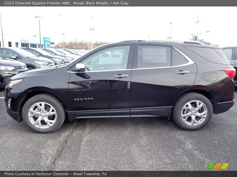 Mosaic Black Metallic / Ash Gray 2020 Chevrolet Equinox Premier AWD