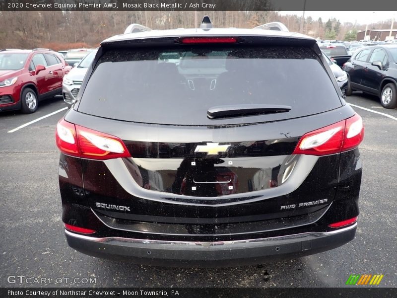 Mosaic Black Metallic / Ash Gray 2020 Chevrolet Equinox Premier AWD