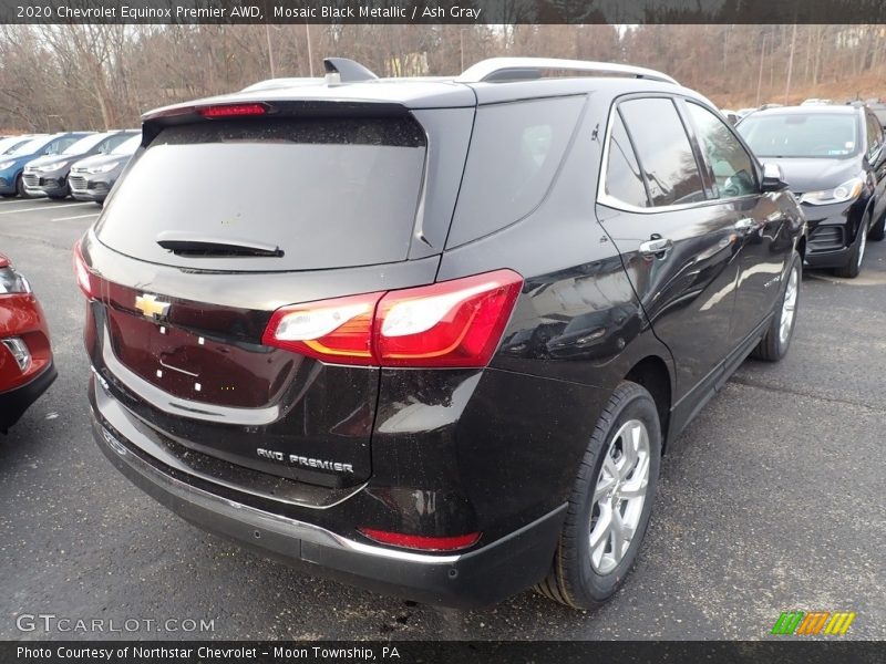 Mosaic Black Metallic / Ash Gray 2020 Chevrolet Equinox Premier AWD